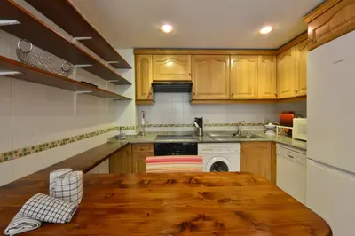 Una cocina o zona de cocina en El Mirador de las Tucas