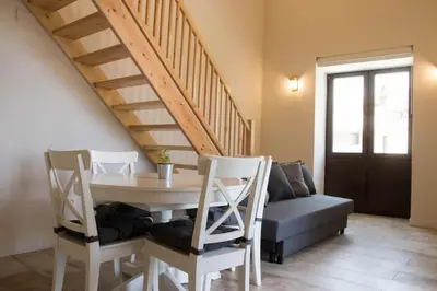 Zona de estar de Apartamentos Samitier Casa Cambra