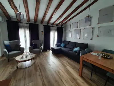 Zona de estar de Casa Rural Hospitalero