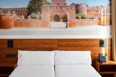 Cama o camas de una habitación en Encanto Tarazona