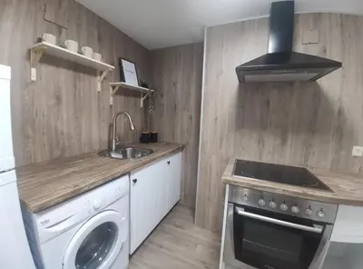Una cocina o zona de cocina en Apartamento Cameros
