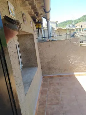 Un balcón o terraza de Cal Ferrer de Tarres