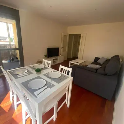 Zona de estar de Apartamento Pirineos, Urb Las Margas Golf