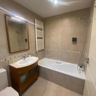 Un baño de Apartamento Pirineos, Urb Las Margas Golf