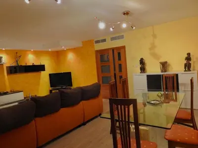 Una televisión o centro de entretenimiento en Las Moreras