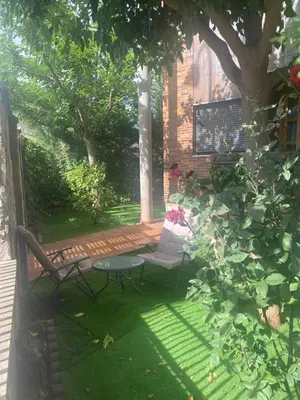 Jardín al aire libre en Las Moreras