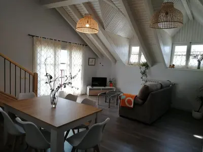 Zona de estar de Casa Pauet d'Escalarre
