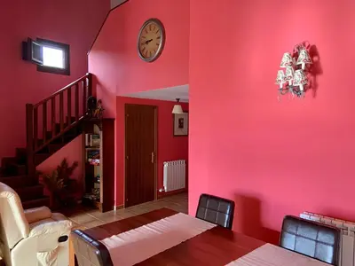 Zona de estar de Badaguás (Jaca) - Duplex en el Pirineo