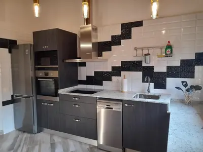 Una cocina o zona de cocina en Pati de Cal Espardenyer