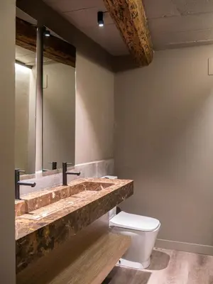Un baño de Casa Rural Aracanciás