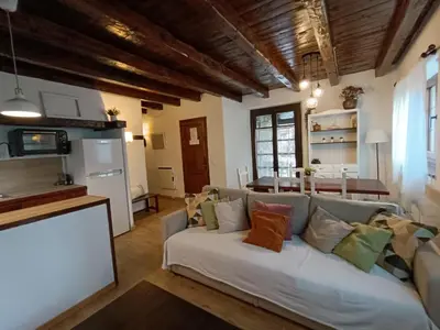 Una cocina o zona de cocina en Inmocyma Residencial Linsoles-Valle de Benasque