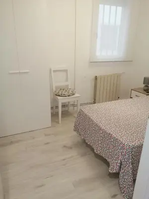 Cama o camas de una habitación en Apartamento Bornos&Huesca