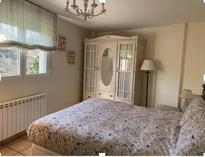 Cama o camas de una habitación en Casa Las Tondas