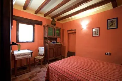 Cama o camas de una habitación en apartamento Rejola