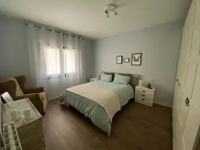 Cama o camas de una habitación en El Balconet