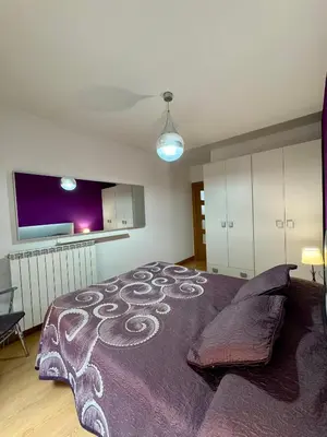 Cama o camas de una habitación en Apartamento Berria