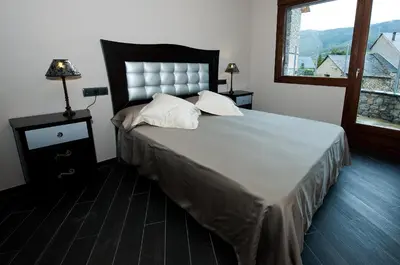 Cama o camas de una habitación en Casa Llop
