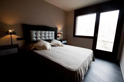 Cama o camas de una habitación en Casa Llop