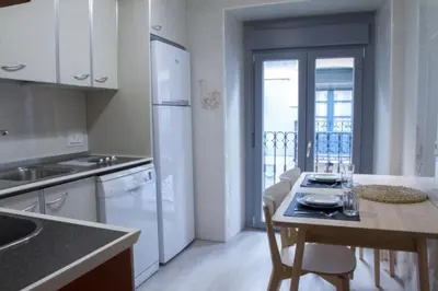 Una cocina o zona de cocina en Apartamento Estiviellas, Pirineo