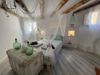 Cama o camas de una habitación en El Secret de la LLegenda La Princesa