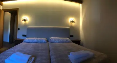 Cama o camas de una habitación en Urruti