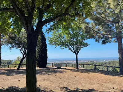 Paisaje cerca de esta villa