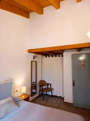 Cama o camas de una habitación en Casa Escola