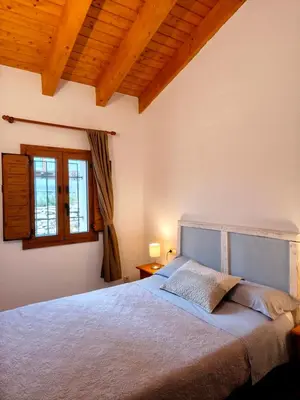 Cama o camas de una habitación en Casa Escola