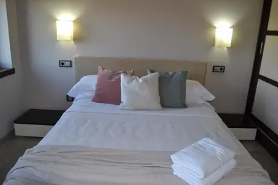 Cama o camas de una habitación en Mas d'en Roy