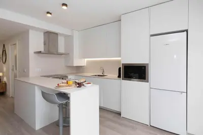Una cocina o zona de cocina en Sky Biescas II by BeValle