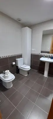 Un baño de Villa Montes Pirineos