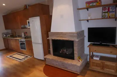Una cocina o zona de cocina en Casa Rural El Silvestrito