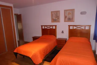 Cama o camas de una habitación en Casa Rural El Silvestrito