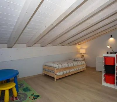 Zona de estar de La Casa de los Mil Años