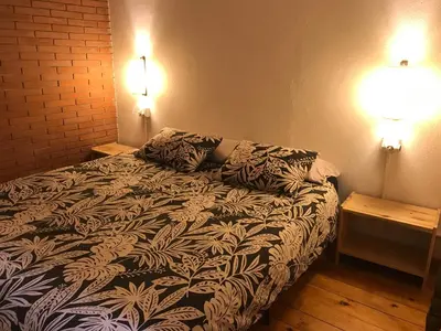 Cama o camas de una habitación en CA LA ROSITA