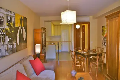 Zona de estar de Apartamento Lola2 Boltaña