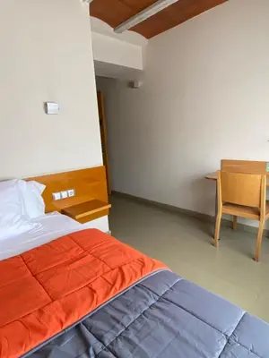 Cama o camas de una habitación en Hotel Viaurelia