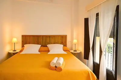 Cama o camas de una habitación en Habitaciones con encanto - Cal Alejandro