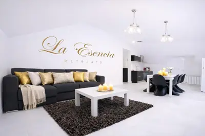 Zona de estar de Casa Rural La Esencia