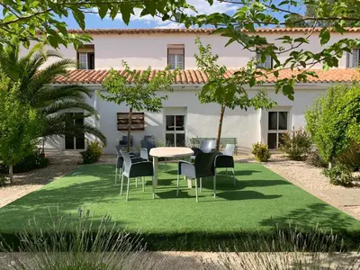 Jardín al aire libre en Ermita del Carmen Híjar