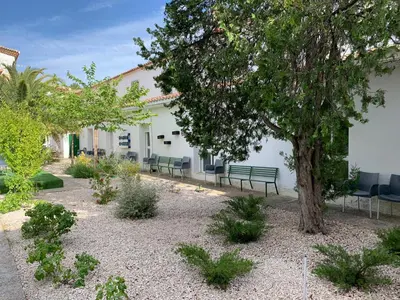 Jardín al aire libre en Ermita del Carmen Híjar