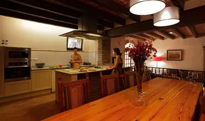 Una cocina o zona de cocina en Les Quimeres