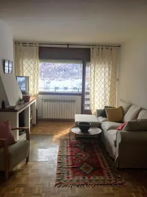Zona de estar de Apartament familiar - Els Encantats - Espot