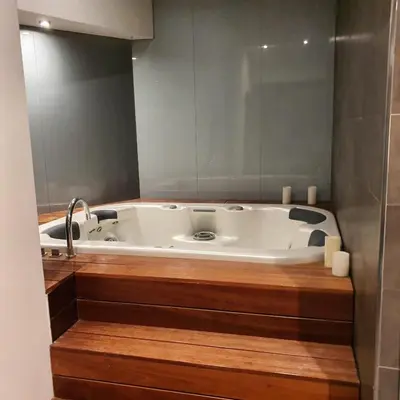 Un baño de Lujoso duplex en la Plaza del Ayuntamiento