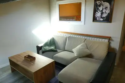 Zona de estar de Greta, apartament cèntric i amb encant