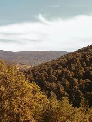Paisaje cerca de esta villa