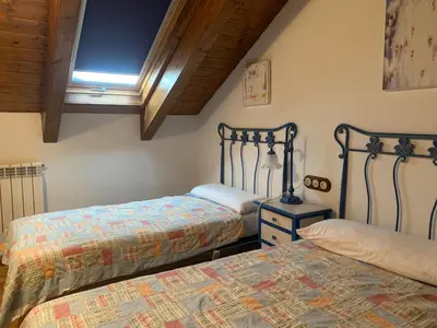 Cama o camas de una habitación en BPIRINEOS-Cotiella