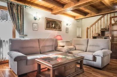 Zona de estar de Casa Marimanha by SeaMount Rentals