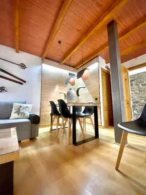 Zona de estar de CAL DOMÈNEC RIALP - Dúplex con encanto - Se admiten mascotas