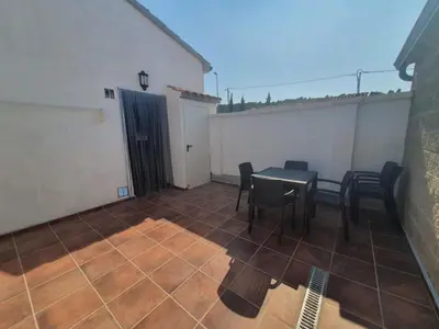 Un balcón o terraza de Apartamentos Hiberus Flumen